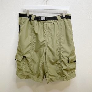 Cannondale Mens XL Army Olive Green Cycling Hybrid Cargo 11" Shorts Padded Seat